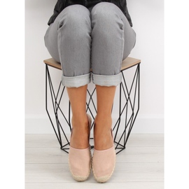 Pink BB10P Champagne női espadrillák rózsaszín 2