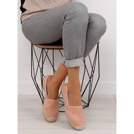 Klasszikus rózsaszín espadrillák BB05P rózsaszín 1