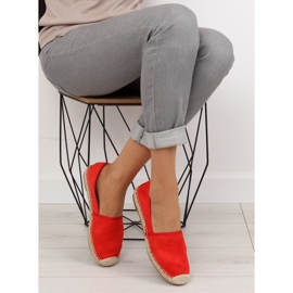 Klasszikus piros espadrillák BB05P Red 1