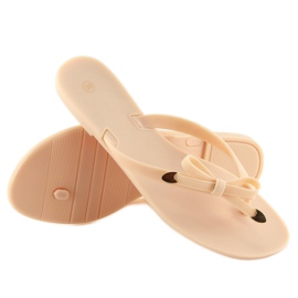 Flip-flop meliski bézs D2D akt 2