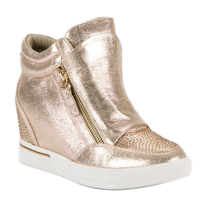 Stílusos tornacipők, tornacipők sárga sokszínű 1