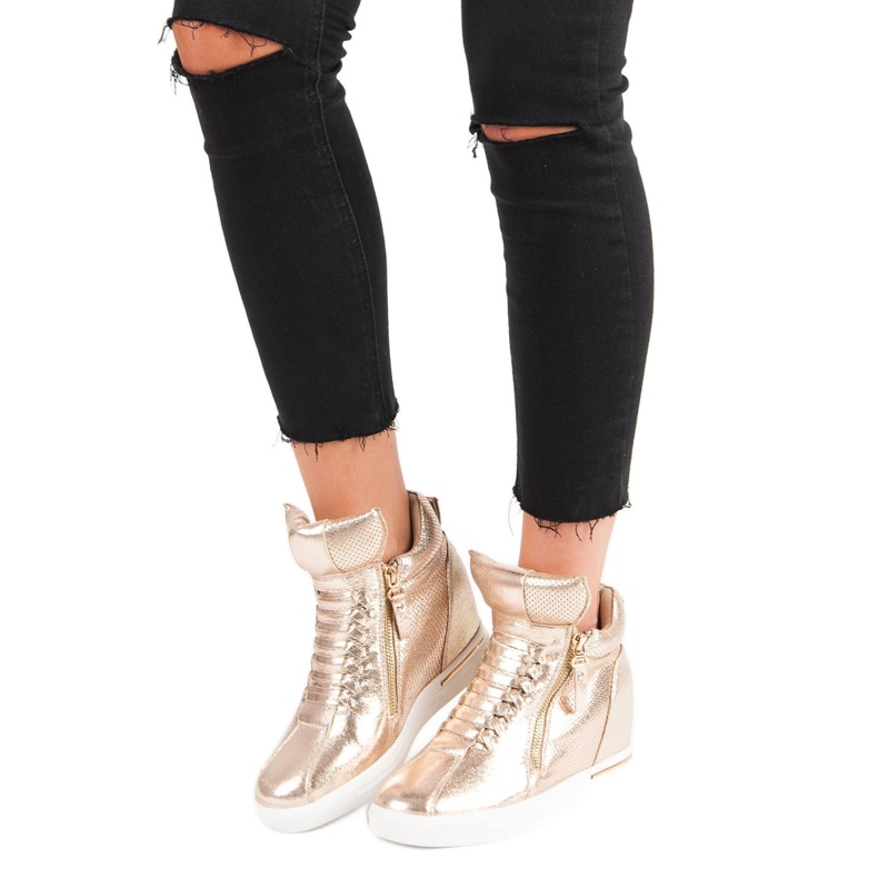 Arany tornacipő aranysárga 1