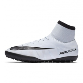 Nike MercurialX Victory Vi futballcipő fekete-fehér fehér 1