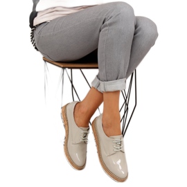 Bőr belsővel ellátott naplopók 7153 szürke 1 Bőr belsővel ellátott naplopók 7153 szürke 1