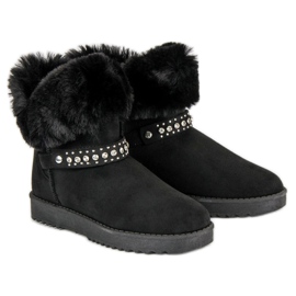 Seastar Mukluki bundával fekete 2 Seastar Mukluki bundával fekete 2