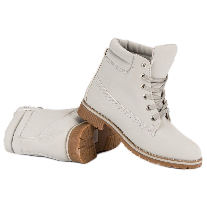 Klasszikus női trapperek szürke 2