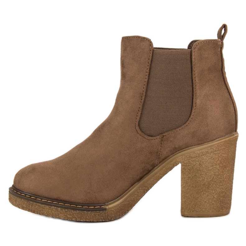 Seastar Csizma szegecsekkel barna 1