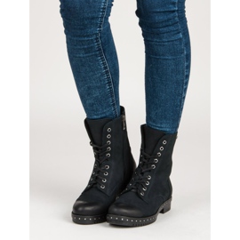 Sötétkék bőrmunkások a VINCEZA cégtől 1 Sötétkék bőrmunkások a VINCEZA cégtől 1