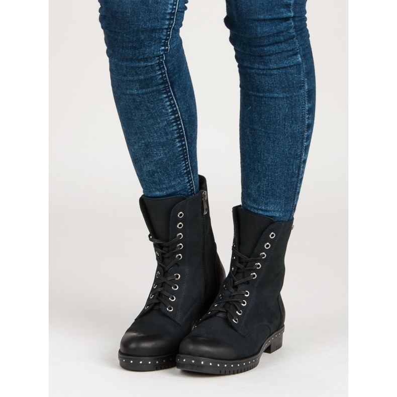 Sötétkék bőrmunkások a VINCEZA cégtől 1 Sötétkék bőrmunkások a VINCEZA cégtől 1