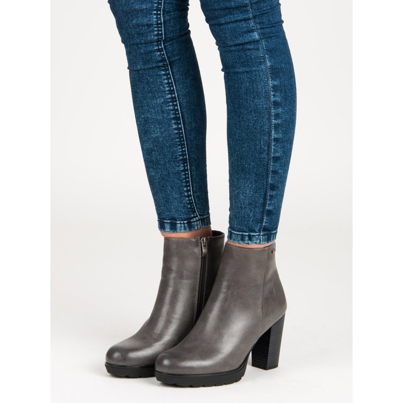 Filippo Grafit csizma a poszton szürke 1