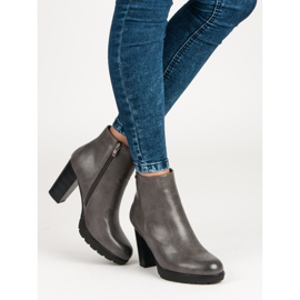 Filippo Grafit csizma a poszton szürke 2