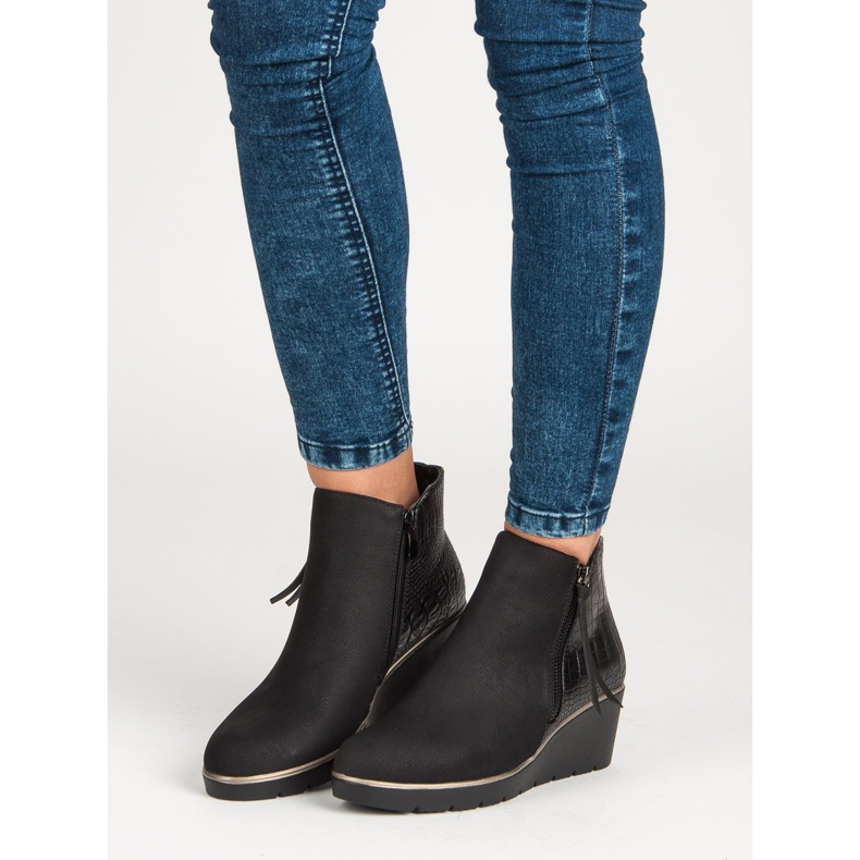 Filippo Fekete ék csizma 1 Filippo Fekete ék csizma 1