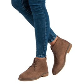 Alacsonyan kötött bokacsizma barna 2 Alacsonyan kötött bokacsizma barna 2