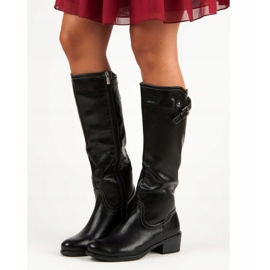 Fekete VINCEZA csizma 1