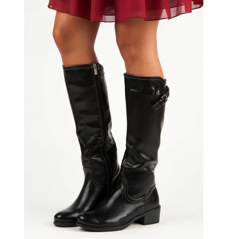 Fekete VINCEZA csizma 1