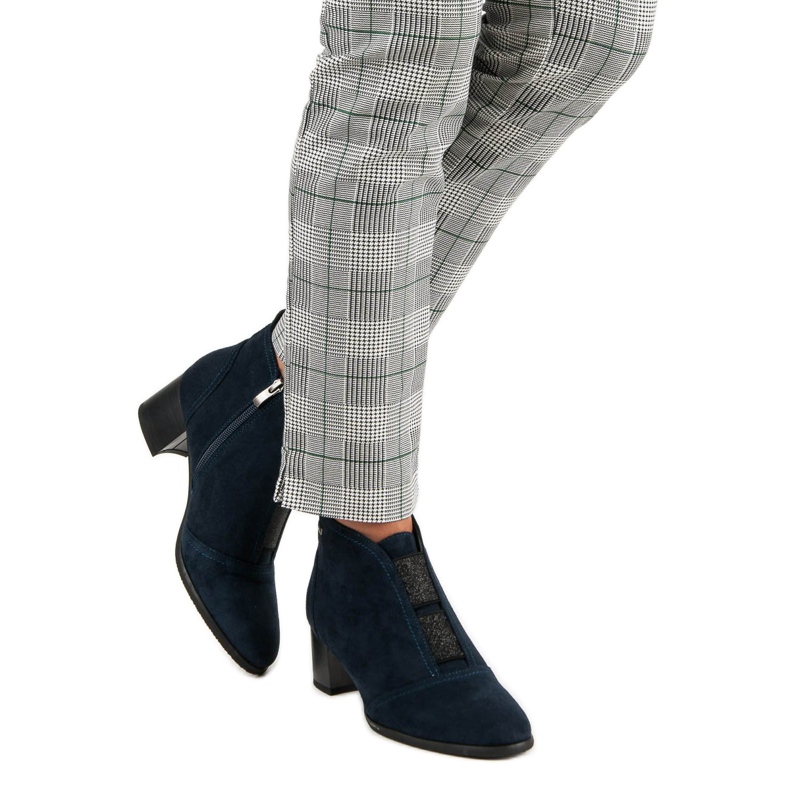 Filippo Stílusos sötétkék csizma 1