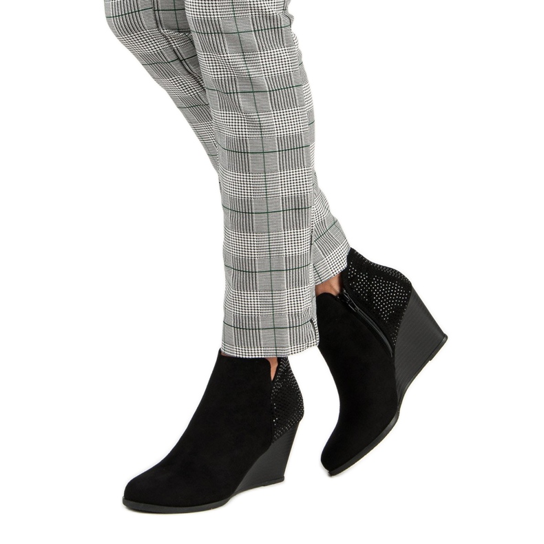 Corina Elegáns csizma fekete 1