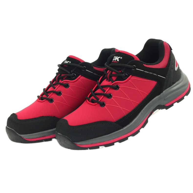 Sport trekking DK 18108 piros fekete 5