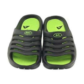 American Club Amerikai gyerek medencecipő papucs fekete 4