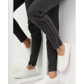 Felbújós tornacipő fehér BL126P Fehér 1 Felbújós tornacipő fehér BL126P Fehér 1