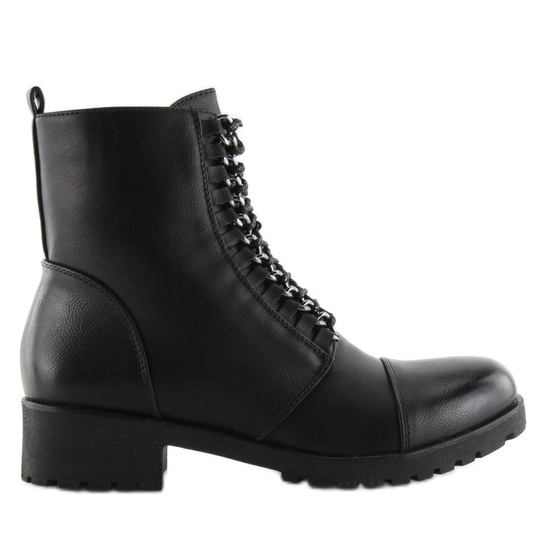 Fekete Workery csizma A89626 Fekete 2