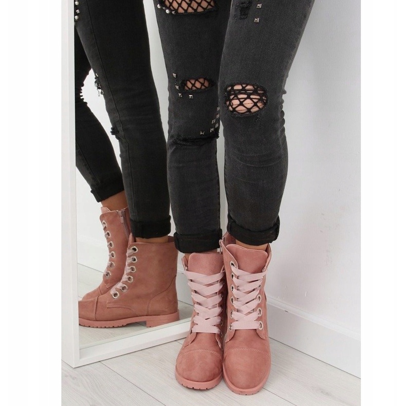 Rózsaszín AB-8 Rózsaszín csizma 2