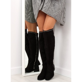 FC-H101 fekete muskétás csizma 2 FC-H101 fekete muskétás csizma 2