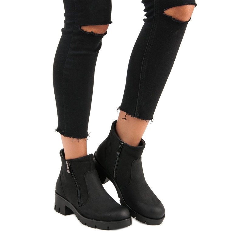 Fekete VINCEZA csizma 1