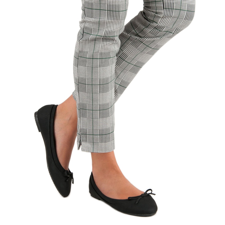 Lucky Shoes Fekete balerinák 2