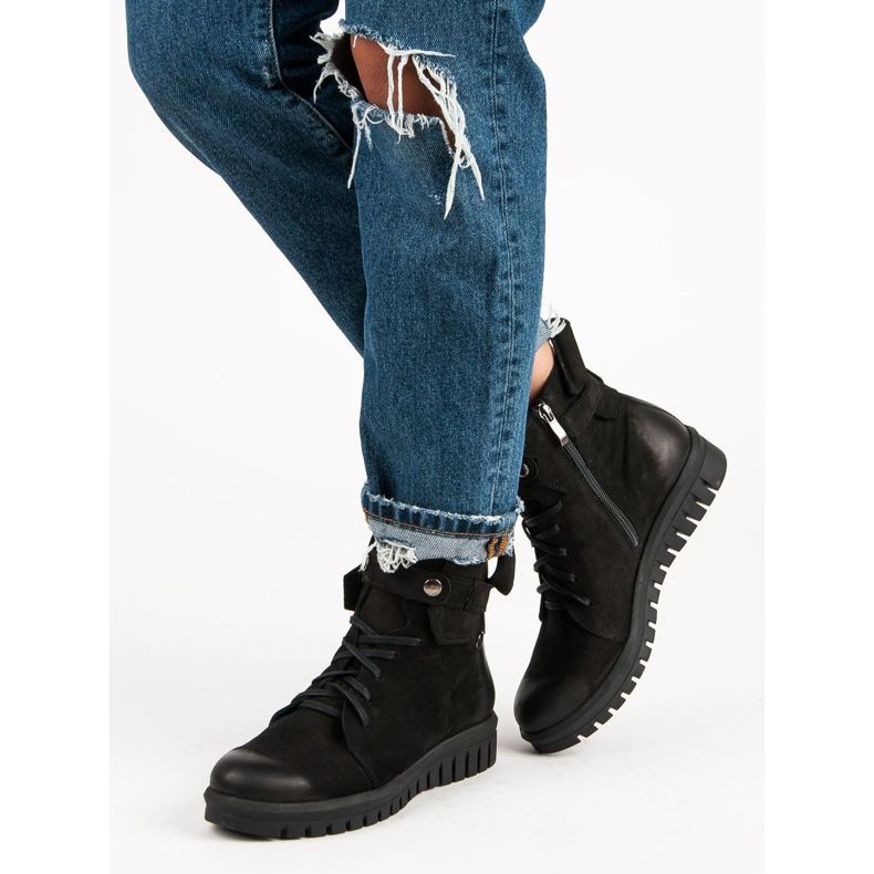 Fekete VINCEZA munkáscsizma 2