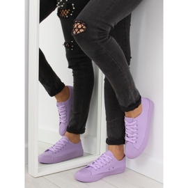 Női lila egyszínű cipők NB176 L. PURPLE ibolya 1