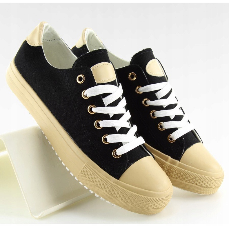 Fekete női cipők BL97P Fekete 1