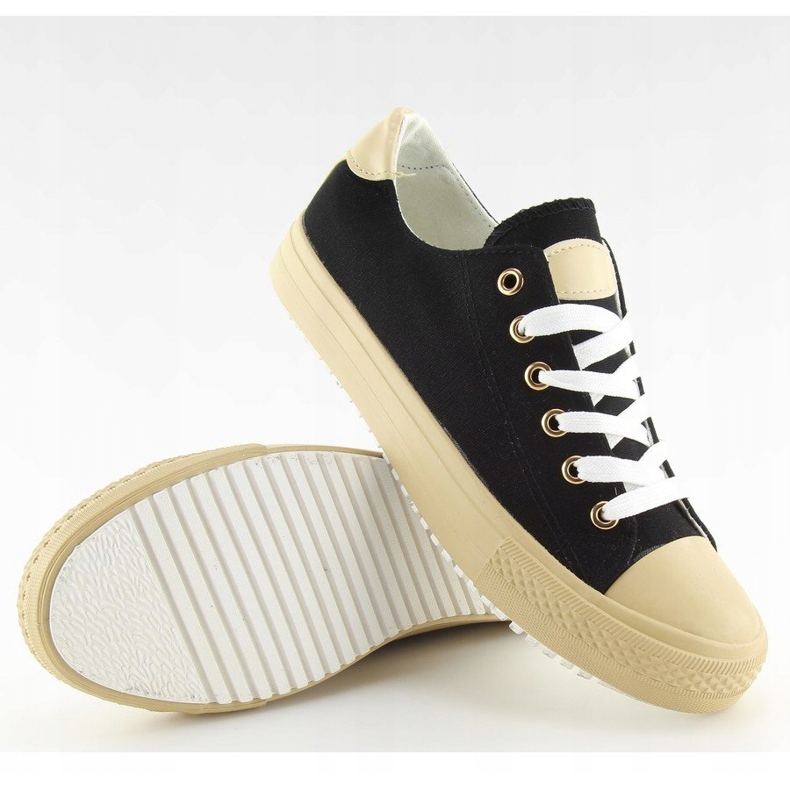 Fekete női cipők BL97P Fekete 2