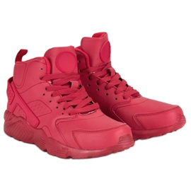 Piros cipő a boka felett 1