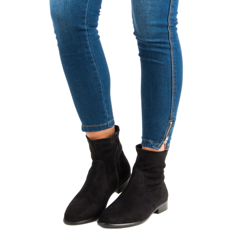 Bella Paris Klasszikus fekete csizma 1