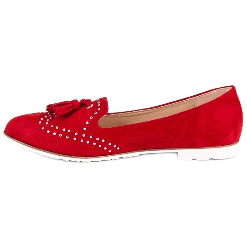 Super Me Red Suede Urak piros 1