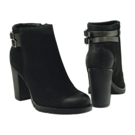 Filippo Női magas sarkú csizma 8255 csatdal fekete 4 Filippo Női magas sarkú csizma 8255 csatdal fekete 4