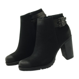 Filippo Női magas sarkú csizma 8255 csatdal fekete 3 Filippo Női magas sarkú csizma 8255 csatdal fekete 3