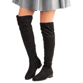 Fekete muskétás csizma 1