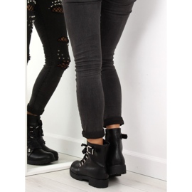 Fekete csizma és szalag fekete FC-H125 Fekete 1