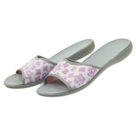 Befado 300D041 papucs pillangókkal sokszínű 4