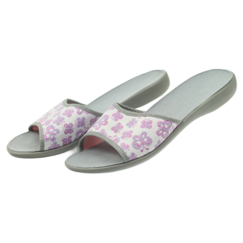 Befado 300D041 papucs pillangókkal sokszínű 4