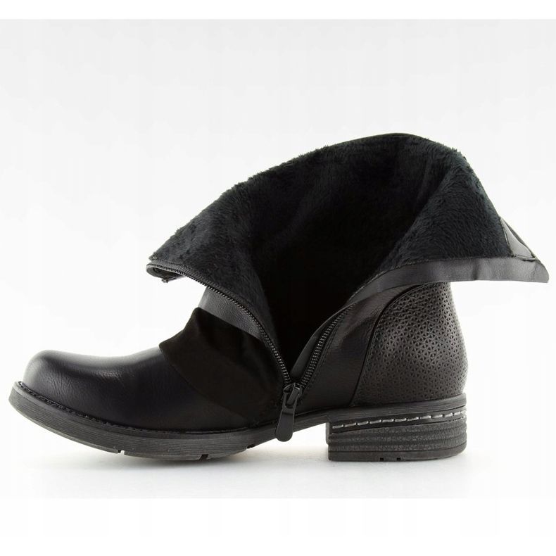 Fekete katonai csizma BH98-KB Fekete 1