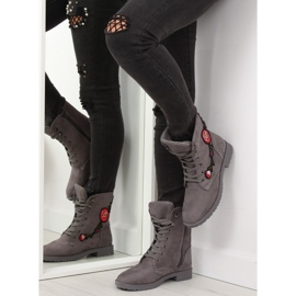 Munkavállalók szürke AB-9 szürke hímzéssel 1