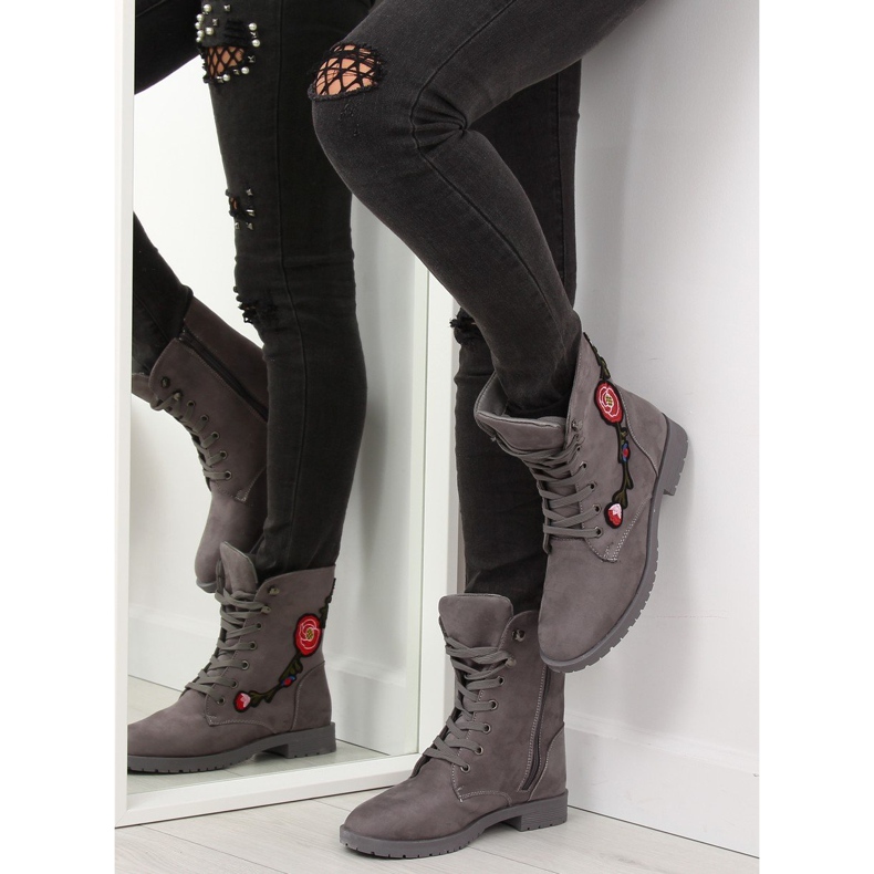 Munkavállalók szürke AB-9 szürke hímzéssel 1