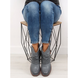 Kék női kék csizma 640-PA Blue 1 Kék női kék csizma 640-PA Blue 1