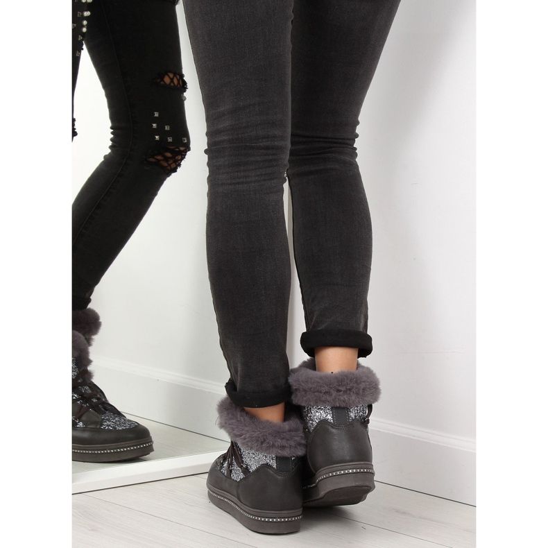AX05 szürke hold hócsizma 1