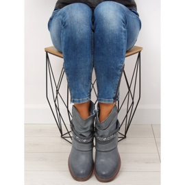 Kék női kék csizma 815-PA Blue 1