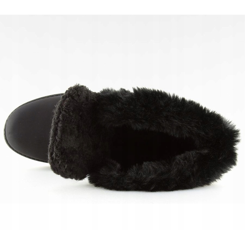 Fekete szigetelésű fa csizma BL137P Fekete 1 Fekete szigetelésű fa csizma BL137P Fekete 1