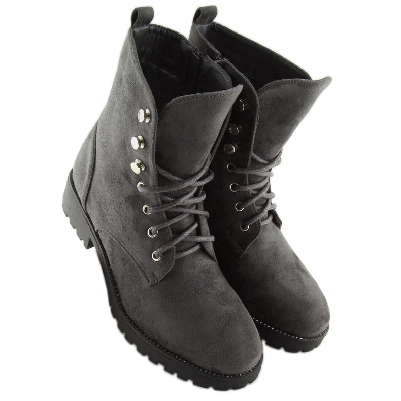 Szürke velúr munkások NC698 Szürke 1